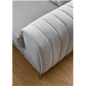 U shape sofa Elouis U Left, Borneo 4, gray, H92x347x202cm