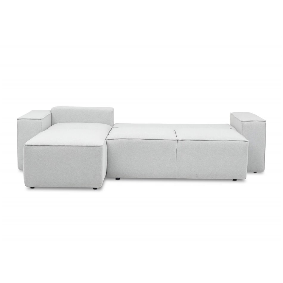 Corner sofa Elsilla L, Loco 35, green, H95x302x204cm