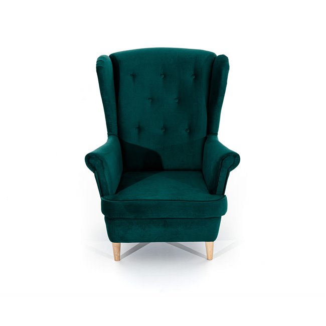 Armchair Elaros, Omega 86, blue, H103x85x90cm