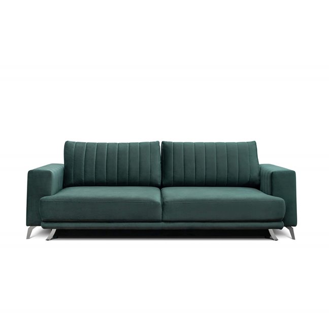 Sofa bed Ellise, Savoi 7, gray, H90x250x95cm