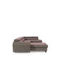 U shape sofa Elosette U Left, Grande 75, blue, H98x370x200cm