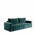 Диван-кровать Elazaro, Mat Velvet 68, фиолетовый, H92x247x97см