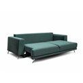 Sofa bed Ellise, Softis 29, gray, H90x250x95cm