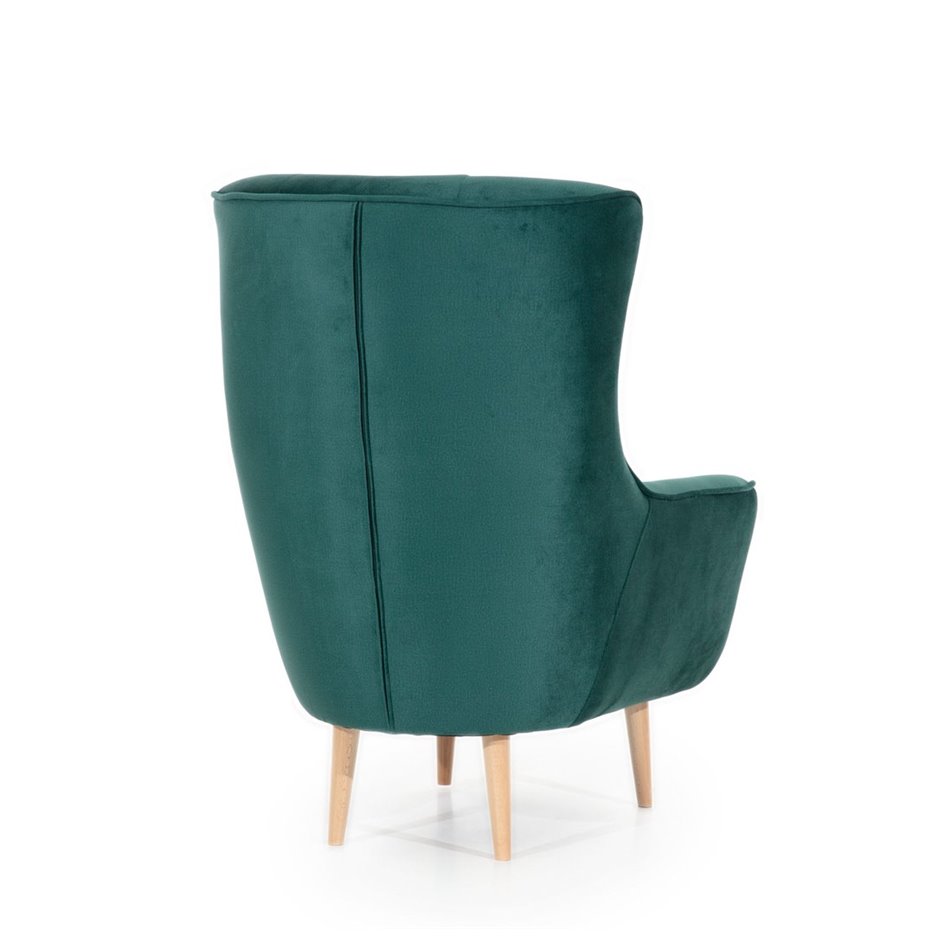 Armchair Elarti, Monolith 37, green, H105x80x91cm