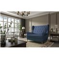 Sofa Elaros, Cover 70, blue, H103x150x55cm