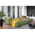 Sofa bed Ellise, Softis 17, white, H90x250x95cm