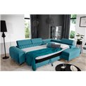 Corner sofa Elaurence L, Monolith 84, gray, H92x278x205cm