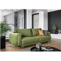 Sofa bed Ellise, Savoi 40, blue, H90x250x95cm