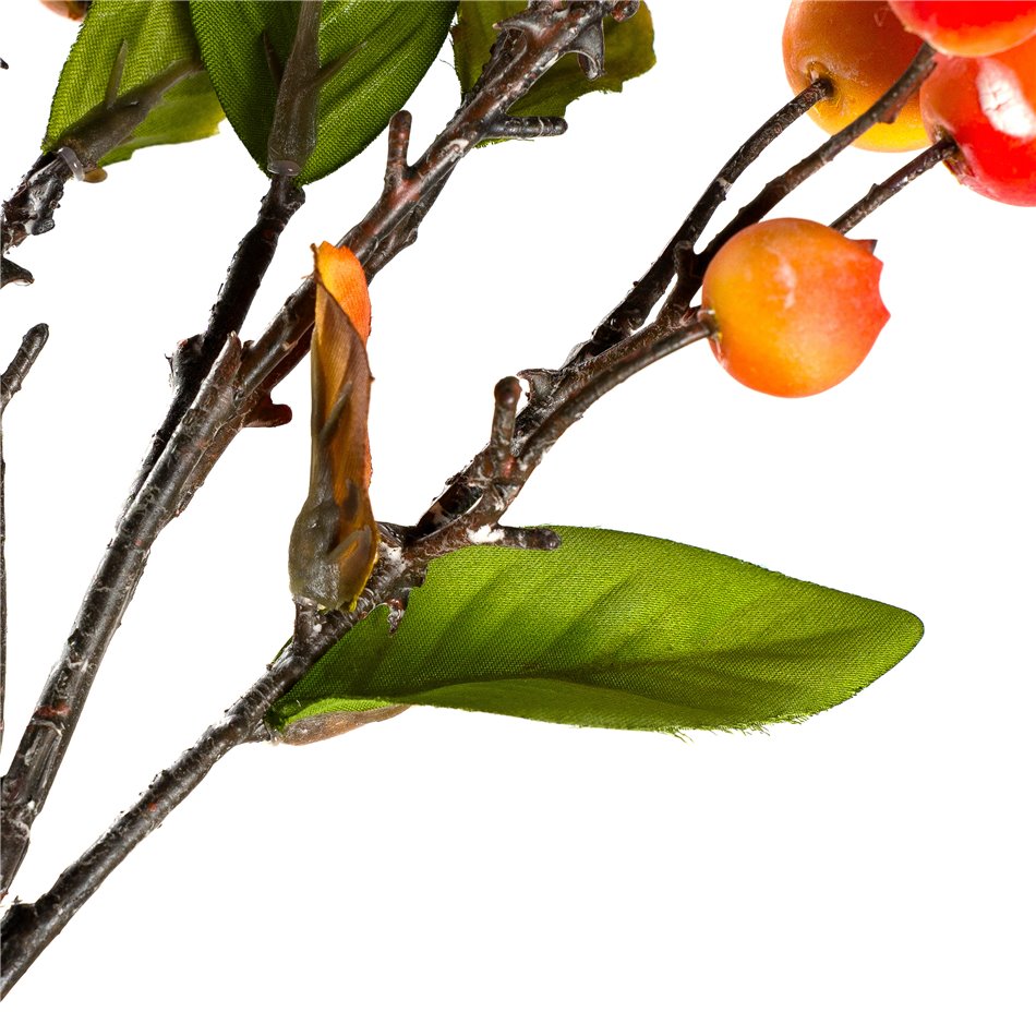 Branch Sorbus L Orange, H55cm