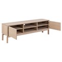 TV unit Alinley, oak veneer, H50x160x40cm