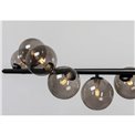 Pendant lamp Scala Balls, black, 138x155x28cm