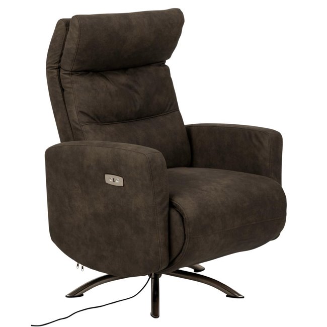 Recliner Akamares, anthracite, 75x81x110cm