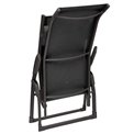 Sun lounger Ladecima, folding, anthracite color, H90x64x142cm