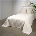 Bed cover Highaway, beige, 220x260cm