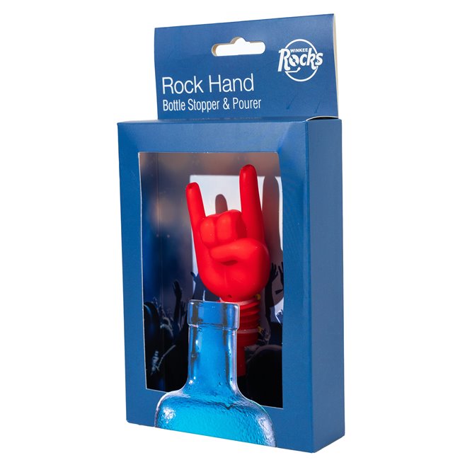 Bottle stopper Rock Hand, H23x11x3.5cm