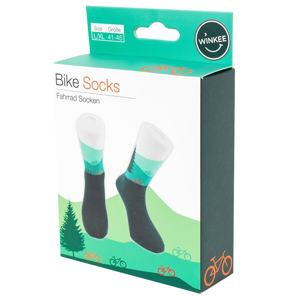 Bike socks, size 36 - 40