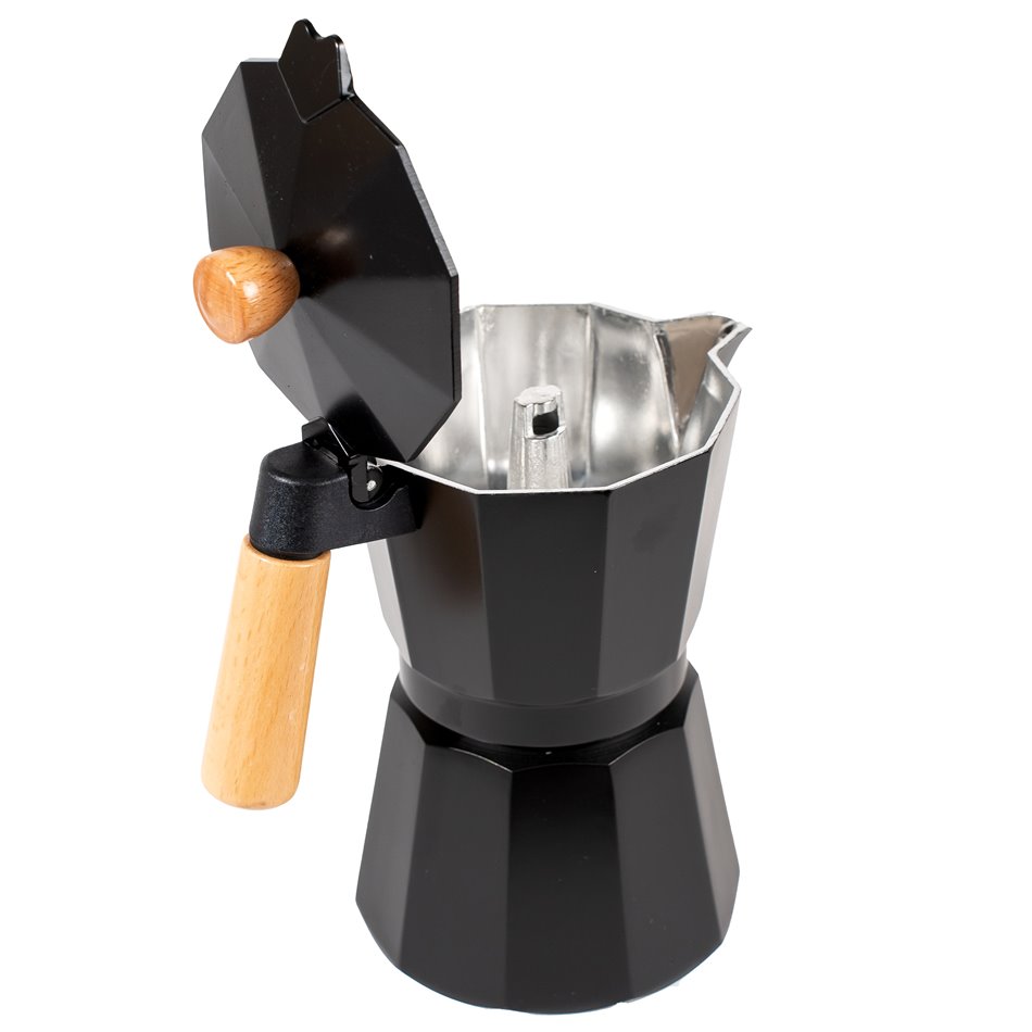 Coffee maker Madera, black, 360ml, H19, D16cm