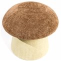 Табурет Mushroom 12A, бежево-коричневый цвет, D45.5x43см