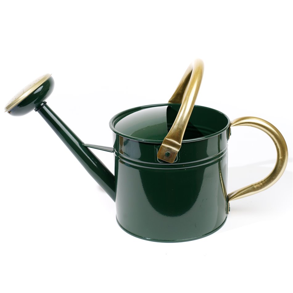 Watering can S, green, H26x49.5xD23.5cm