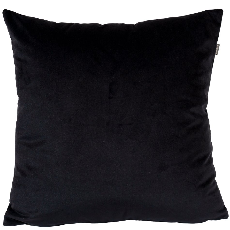 Decorative pillowcase Riviera, black, 45x45cm