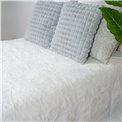 Bed cover Berries, white, 220x260cm