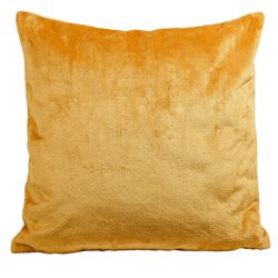 Decorative pillowcase Sorriso, gold, 60x60cm