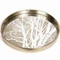 Decorative tray round Furiollo M, H4 D36.7cm