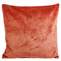 Decorative pillowcase Sorriso, orange color, 60x60cm