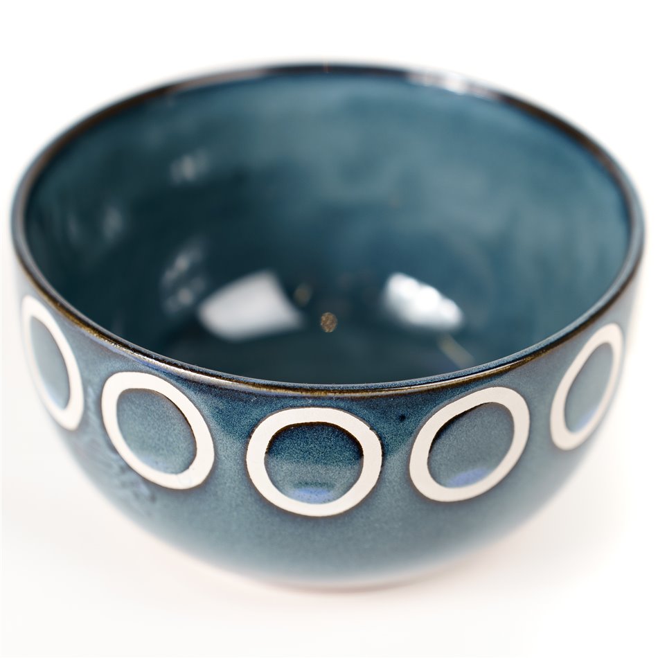 Bowl Bleu almudena MD, D13.5cm H7.5cm