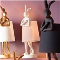 Table lamp Animal Rabbit, white/rose, H50x17x20cm, E14 5W(MAX)