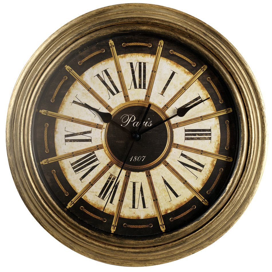 Wall clock Zadary, D30.5x4.5cm