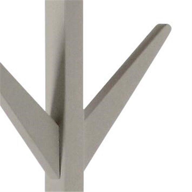 Coat hanger Arscot, grey color, H178x42x42cm