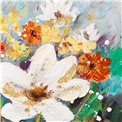 Canvas painting Flowering Meadow, 80x120cm