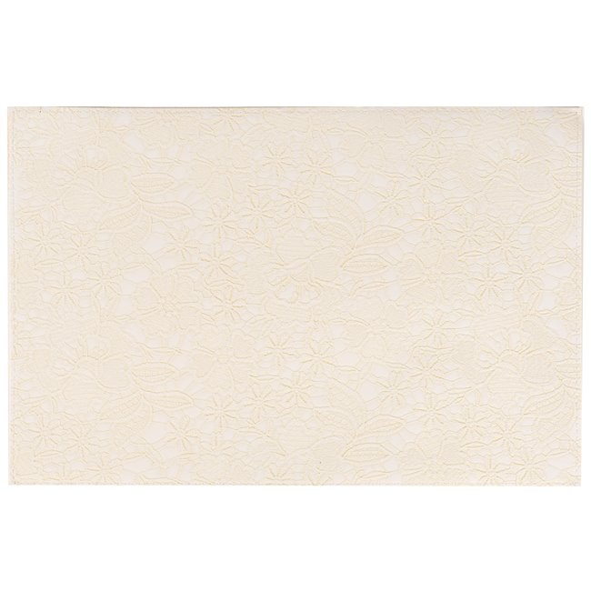 Pacemat Rapallo, cream color, 30x45cm