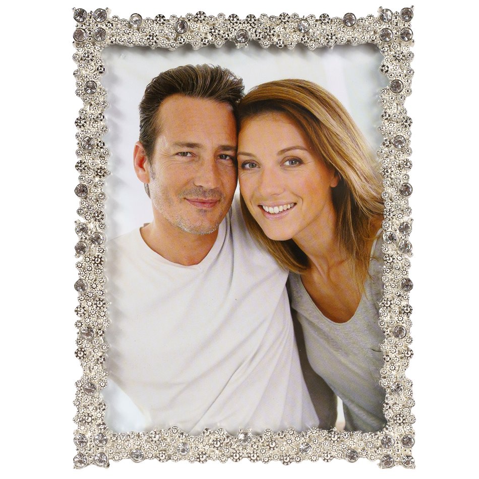 Photo frame Madeira, silver color, metal, 13x18cm