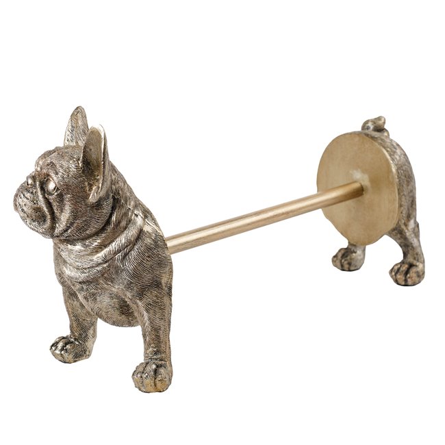 Napkin holder Bulldog bronze, 40.0x13.0x20.0cm