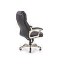 Office chair Hesmond, black  eco leather, H112-119x67x70cm