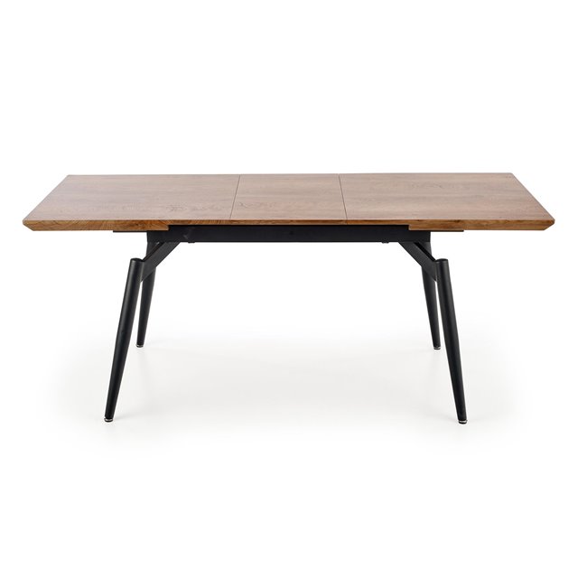 Extendable dining table Hambell, MDF/steel, H74x140-180x80cm