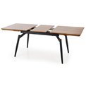 Extendable dining table Hambell, MDF/steel, H74x140-180x80cm