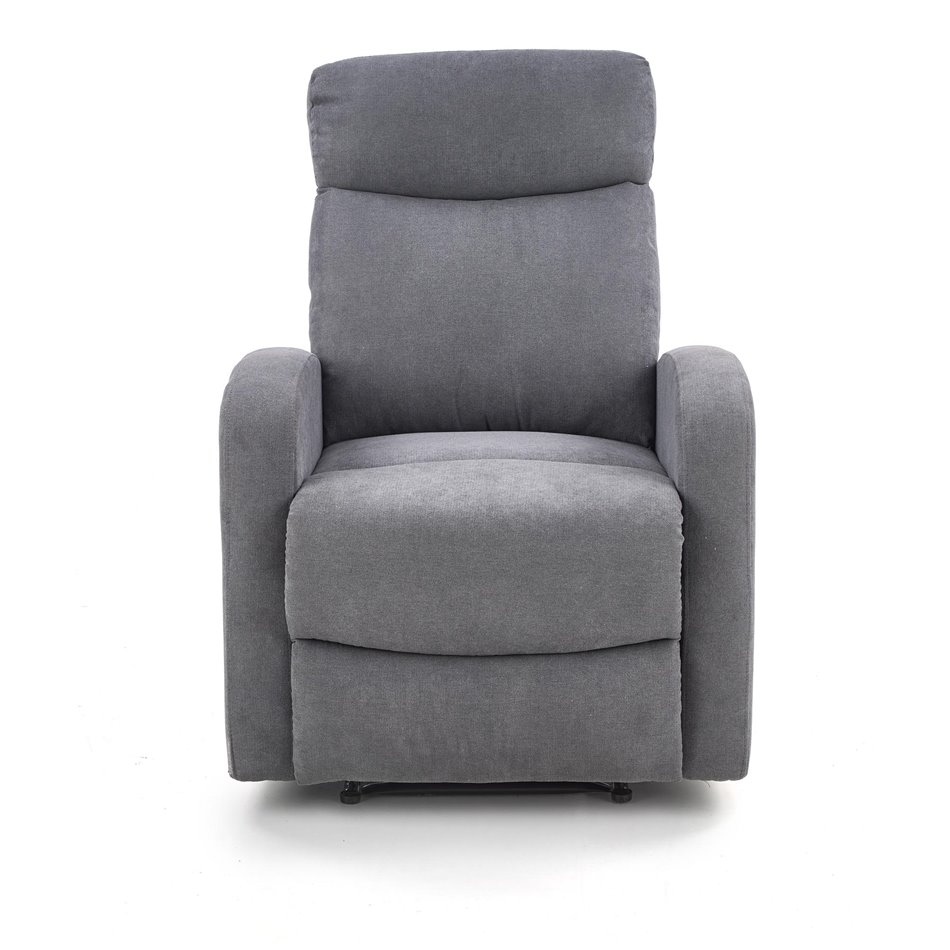 Recliner Holslo-1, dark grey, W95-158x100cm, H75cm, seat H49cm