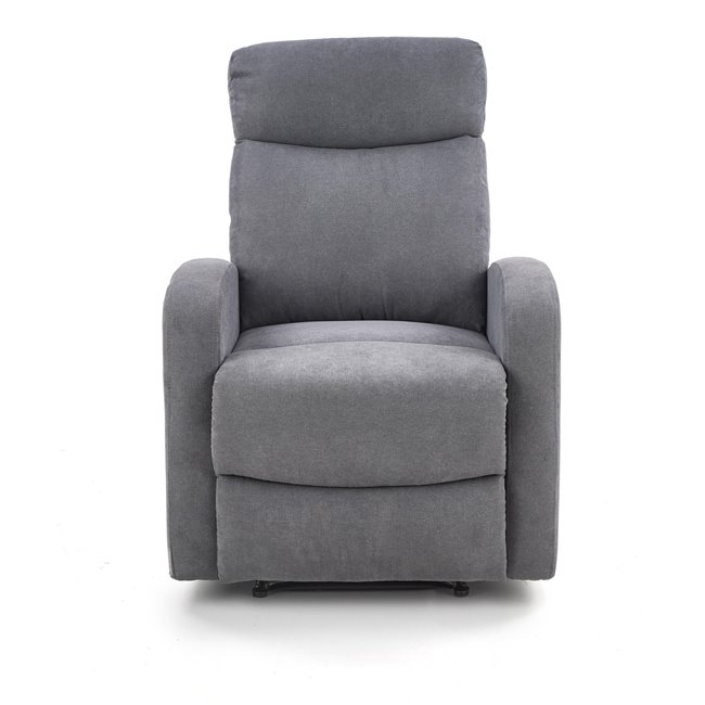 Recliner Holslo-1, dark grey, W95-158x100cm, H75cm, seat H49cm