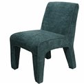 Accent chair Madrigal 64, blue color, H80x53x69cm, seat height 48cm