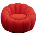 Swivel armchair Peppo Bloom, red, H66xD94см, высота сиденья 40см