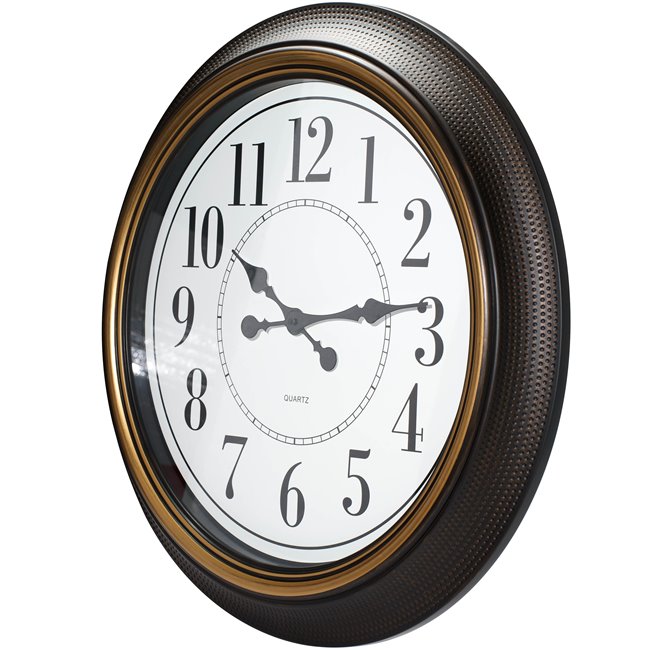 Wall clock Fontenille, D63.5x5.6cm