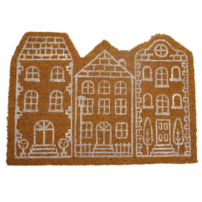 Door mat Houses, 50x70cm 