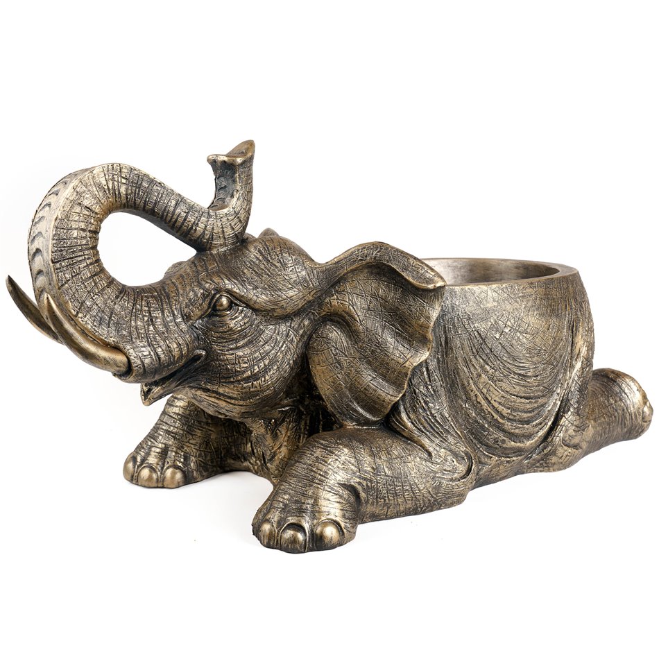 Decorative planter Elephant, 68x32x31cm