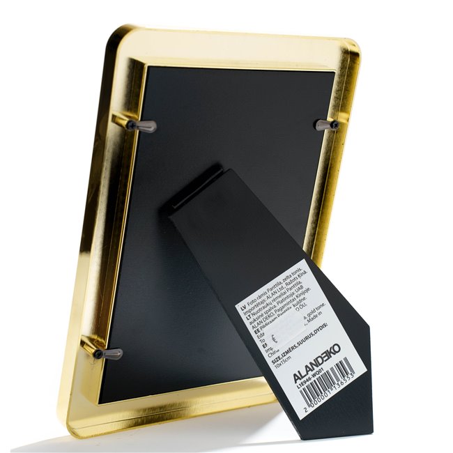 Photo frame Panttila, gold color, 10x15cm