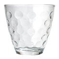 Glass Dots Acqua, H8x8.5cm, 250ml