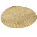 Placemat Rama gold/beige color, D38cm