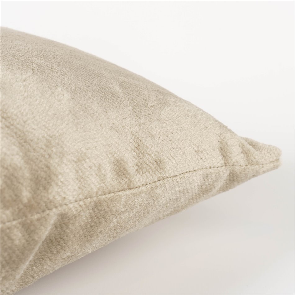 Decorative pillowcase Sorriso, beige, 45x45cm